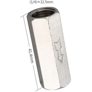 1Pcs 1/8 &quot;1/4&quot; 3/8 &quot;1/2&quot; Bsp Intern Schroefdraad Messing Pneumatische Volledige Port Terugslagklep Voor lucht, water, Olie, Aardgas