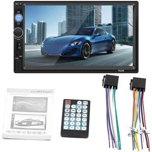7 Inch Dubbele 2DIN Auto MP5 Speler Bt Touch Screen Stereo Radio Hd Multimedia Speler Ondersteuning Hetzelfde Scherm