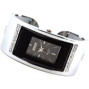 Mode Vierkante Kleur Diamant Dames Horloge Armband Horloge