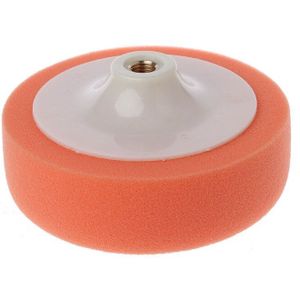 6 Inch 15Cm Auto Polijsten Buffing Polijsten Pad Spons Wiel Waxen Oranje