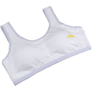 1Pc Meisjes Bras Soft Jonge Kinderen Beha Training Kleine Vest Tiener Ondergoed Puberteit Kleding