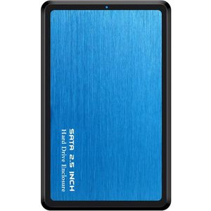 2.5inch USB 3.0 SATA Hd HDD Drive Externe HDD Behuizing zwart Case Tool Gratis 5 Gbps Ondersteuning UASP voor SSD/2 TB Harde Schijf