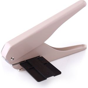 Mini Handleiding Puncher Creatieve Paddestoel Gat Vorm Punch Diy Papier Cutter T-Type Ponsmachine Kantoren Kantoorbenodigdheden