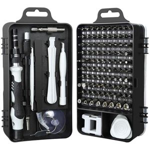 115 In 1 Schroevendraaiers Repair Tool Kit, driver Handvat Netic Bits Voor Iphone Xs/Xs Max/Xr/X/8/7/6/Plus, cellphone/Computer/Tafel