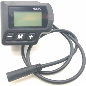 36-52V KD58C Geschikt Voor Bafang Kit Lcd Display Elektrische Fiets Meter Monitor Elektrische Fiets Snelheid Gouverneur Vervanging deel