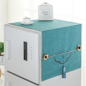 Pure Kleur Elegantie Koelkast Dust Covers 55*140 Cm Wasmachine Covers Koelkast Organizer Koelkast Stofkap Home Decor
