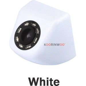 Koorinwoo Auto achteruitrijcamera Met Dynamische Traject Moving Parkeerplaats Lijn Zwart Wit Kleurrijke Parkeerhulp Reverse Backup