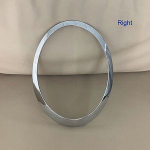 Voor Mini Cooper 2007 R55 R56 R57 R58 R59 Links Rechts Abs Chrome Sliver Koplamp Trim Ring