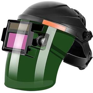 Solar Automatische Dimmen Optische Lassen Masker Hoofd Gemonteerde Argonbooglassen Cap Lassen Beschermende Helm