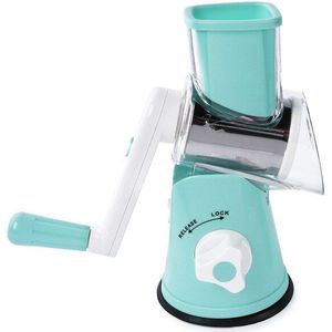 Keuken Swift Roterende Trommel Rasp Groente Kaas Cutter Slicer Shredder Grinder met 3 Uitwisselen Rvs Drums