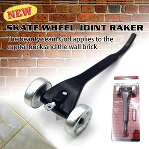 Baksteen Stitcher Draagbare Werknemer Skate Wiel Duurzame Keramische Tegel Crack Schoonmaken Muur Tool Joint Raker Accessoires Gegoten Aluminium