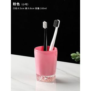 Crystal Badkamer Benodigdheden Creatieve Mondwater Cup Transparante Tandenpoetsen Cup Badkamer Huishouden Ijs Bloem Mondwater Cup