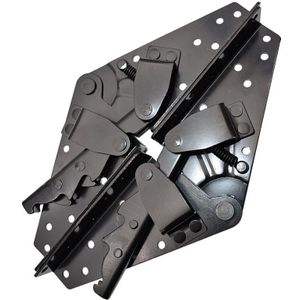 Metalen Staal Zwart Slaapbank Beddengoed Meubels Verstelbare 3-Positie Hoek Mechanisme Scharnier Hardware