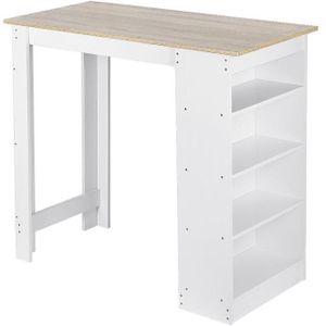 Nordic Keuken Bar Tafel Eettafel Thuis Studie Bureau Massief Houten Salontafel Met Side Opslag Kantoor Vergadering Base Desk hwc