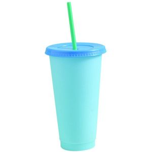 Herbruikbare Plastic Temperatuur Kleur Veranderende Koude Cup Zomer Water Drinken Mok Cup Keuken, Eetkamer Bar TP899