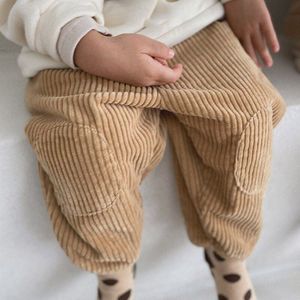 Voorjaar Baby Jongen Corduroy Broek Solid Kinderen Casual Harembroek Baby Meisjes Losse Broek Mode Herfst Peuter Kleding