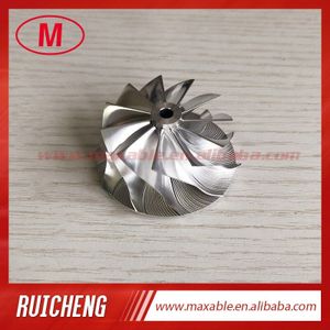 TD03 39.10/46.00mm 11 + 0 blades hoge prestaties turbo billet/frezen/aluminium 2618 compressor wiel