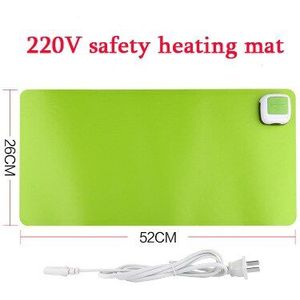 Winter Warm Kantoor Mousepad Laptop Toetsenbord Mat Computer Bureau Tafel Gaming Muizen Heater Warmer Verwarmde Pu Lederen Matten 26*52CM