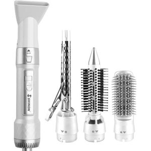 4IN1 Professionele Haardroger Sterke Kapper Salon Styling Droger Borstel/Haar Krultang/Stijltang Multifunctionele Krultang