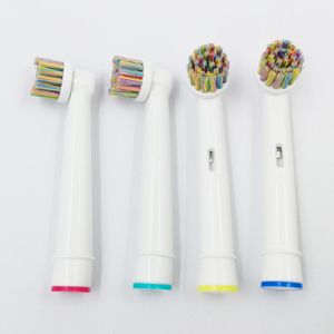 4x Opzetborstels Voor Oral-B Elektrische Tandenborstel Fit Advance Power/Pro Gezondheid/Triumph/3D excel/Vitality Precision Clean