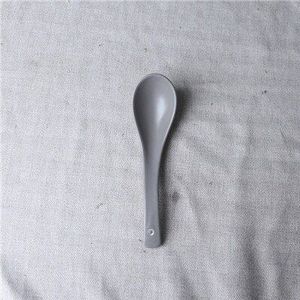 17Cm Effen Matte Keramische Lange Lepel Onder Glazuur Porselein Koffie Melk Roeren Soeplepel Huishoudelijke Noodle Lepel Keuken Tool