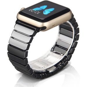 Strap Voor Apple Watch Band 38Mm 42Mm Apple Watch 5 4 3 2 1 Smart Horloge Armband Keramische Horlogebanden Voor iwatch Band 40Mm 44Mm