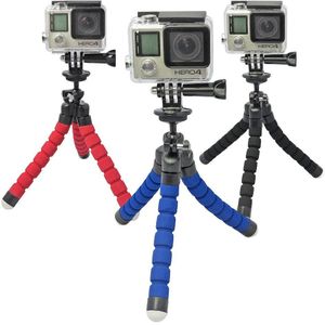 Anjirui Mini Flexibele Draagbare Spons Octopus Statief Flexibele Voor Gopro Slr Dslr Dv Camera Kleine Camera Telefoon Houder Stand