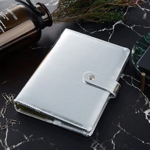 A5 Rose Goud Zilver Planner Cover Spiraal Notebook Pu Lederen Bullet Journal Wekelijkse Papelaria Agenda