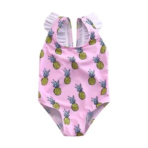 Mooie Kid Baby Meisjes Ananas Bikini Pak Set Badpak Badmode Zwemmen Zwemmen Kleding