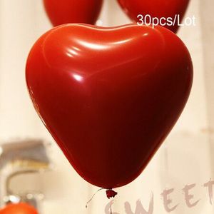 50 stks/30 stks/10 stks Romantische Hartvormige Liefde Latex Ballonnen Helium Ballon Bruiloft Decoratie Ballonnen opblaasbare Lucht