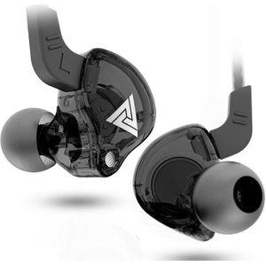 Qkz AK6 Running Band Microfoon Hoofdtelefoon Koperen Driver 3.5Mm Hi-Fi Sport Hoofdtelefoon In-Ear Hoofdtelefoon Muziek Oordopjes