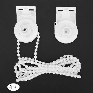 2 Stuks 25Mm Wit Aluminium Core Roller Blind Clutch Pull Kralen Gordijn Hulpstukken Accessoires Gordijn Accessoires