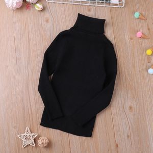 Humor Beer Kinderen Gebreide Trui Bottom Shirt Herfst Lange Mouw Tuetleneck Kraag Effen Kleur Casual Warme Kinderkleding