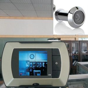 Hoge Resolutie 2.4 ""Video-Eye Visuele Monitor 100 Graden Kijkhoek Draadloze Deur Kijkgaatje Camera Wit Video Kijkgaatje
