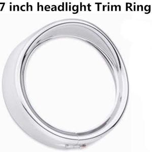 Motorfiets 4.5 ""Led Extra Mistlamp Trim Ring 7"" Koplamp Ring Trim Voor Harley Street Glide Road King electra Glide Softail