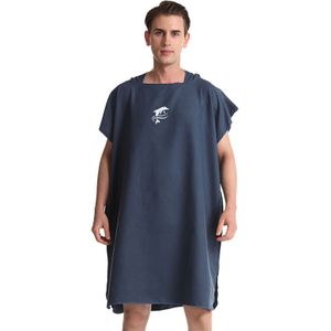 Quick Dry Hooded Handdoek Met Kap Wetsuit Veranderende Handdoek Strand Poncho Voor Strand Kajak Zwemmen Surfen Strand Outdoor Sport