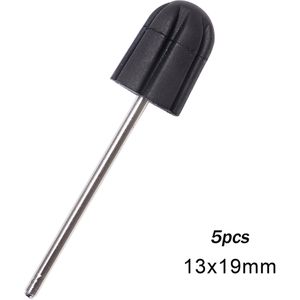 Bng Professionele Rubber Schuurbanden Boor Wedstrijd Nail Schuren Cap Accessrry Elektrische Nail Burr Manicure Pedicure Art Gereedschap