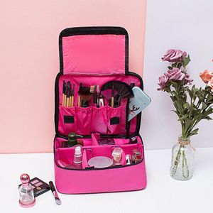 Casual Cosmetische Zakken Make-Up Solid Zipper Pouch Potlood Pen Case Cosmetische Tas Toilettas Wash Organizer