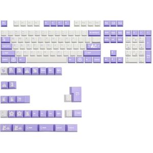 135 Key/Set Tuzi Thema Pbt Dye Subbed Keycap Voor Mx Schakelaar FL980 Mechanische Toetsenbord Gmk Keycap Key Caps