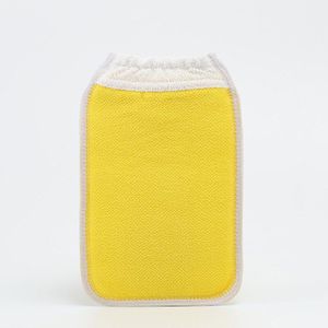 1Pc Douche Spa Exfoliator Dubbelzijdig Bad Handschoen 5 Kleuren Body Reiniging Scrub Mitt Wrijven Dode Huid Verwijderen voor Badkamer Producten