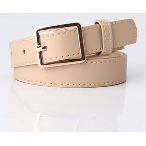 Gold Pin Gesp Pu Riem Vrouwen Mode Dunne Zwart Rood Riemen Vrouwelijke Jeans Jurk Tailleband Brand 2022