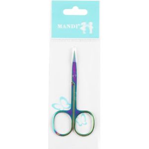 1Pc Wenkbrauw Schaar Wenkbrauw Trimmer Rvs Wenkbrauw Scheermes Eye Brow Shaper Scheerapparaat Gezicht Scheermes Voor Vrouwen Makeup Tools