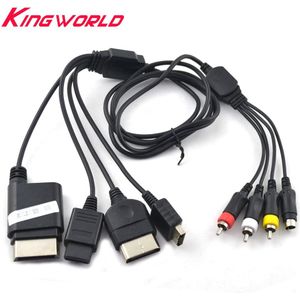 Multifunctionele Leadwire S-Video AV TV Cord Kabel Voor NGC N64 Voor PS1 PS2 PS3 Voor XBOX