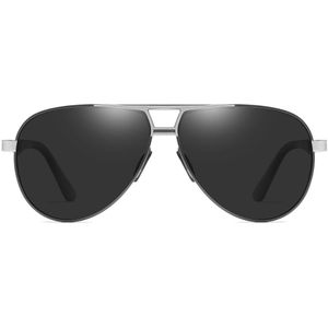 Luchtvaart Nachtkijker Mannen Gepolariseerde Luxe Dubbele Brug Zonnebril Voor Driving 5 Kleur