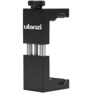 Ulanzi ST-02 Ii Universal Aluminium Fotografie Mobiele Telefoon Klem Met Shoe 1/4Inch Schroef Voor statief Selfie Stok