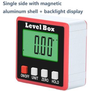 Mini 360 ° Elektronische Goniometer Hoek Measurment Finder Gauge Digitale Gradenboog Inclinometer Level Box Met Magnetische