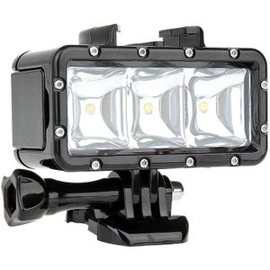 Schieten Waterdichte 30M Duiken Licht Led Vullen Voor Hero 7 Zwart Zilver Wit/6/5/5S/4/4S/3 +, campark Akaso Dbpower Crosstour,Waterp