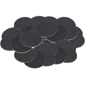 Foot File Sandpaper Disc Sandpaper Pad disks Grit Refill Pads Pedicure Disc Replaceable for Electric Foot Rasp files Men Women