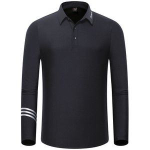 Mannen Lange Mouw Golf T-shirt Man Sport Golf Kleding Ademend Casual Tops Mannen Leisure Sport Golf Shirt Turn Down Kraag m-XXL