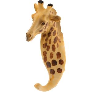 Vintage Dier Muur Haak Giraffe Zebra Olifant Hoofd Zuig Haak Venster Sterke Zuigkracht Hanger Hoed Kleding Jas Opknoping Rack